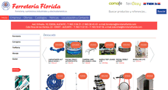 Desktop Screenshot of ferreteriaflorida.com